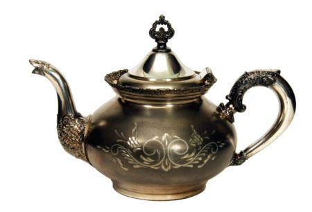 Antique Silver Teapot