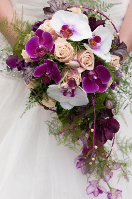 Cascading Bridal Bouquet