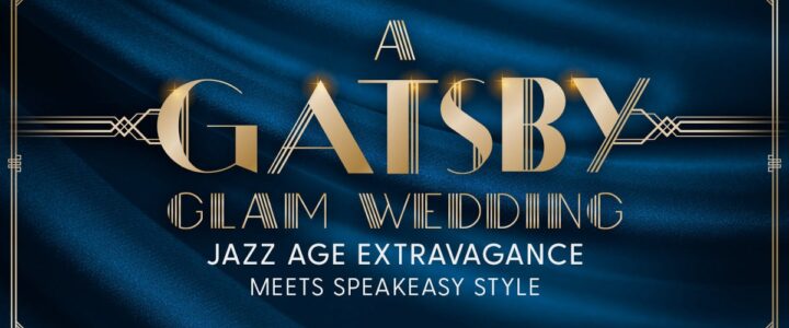 A Gatsby Glam Wedding
